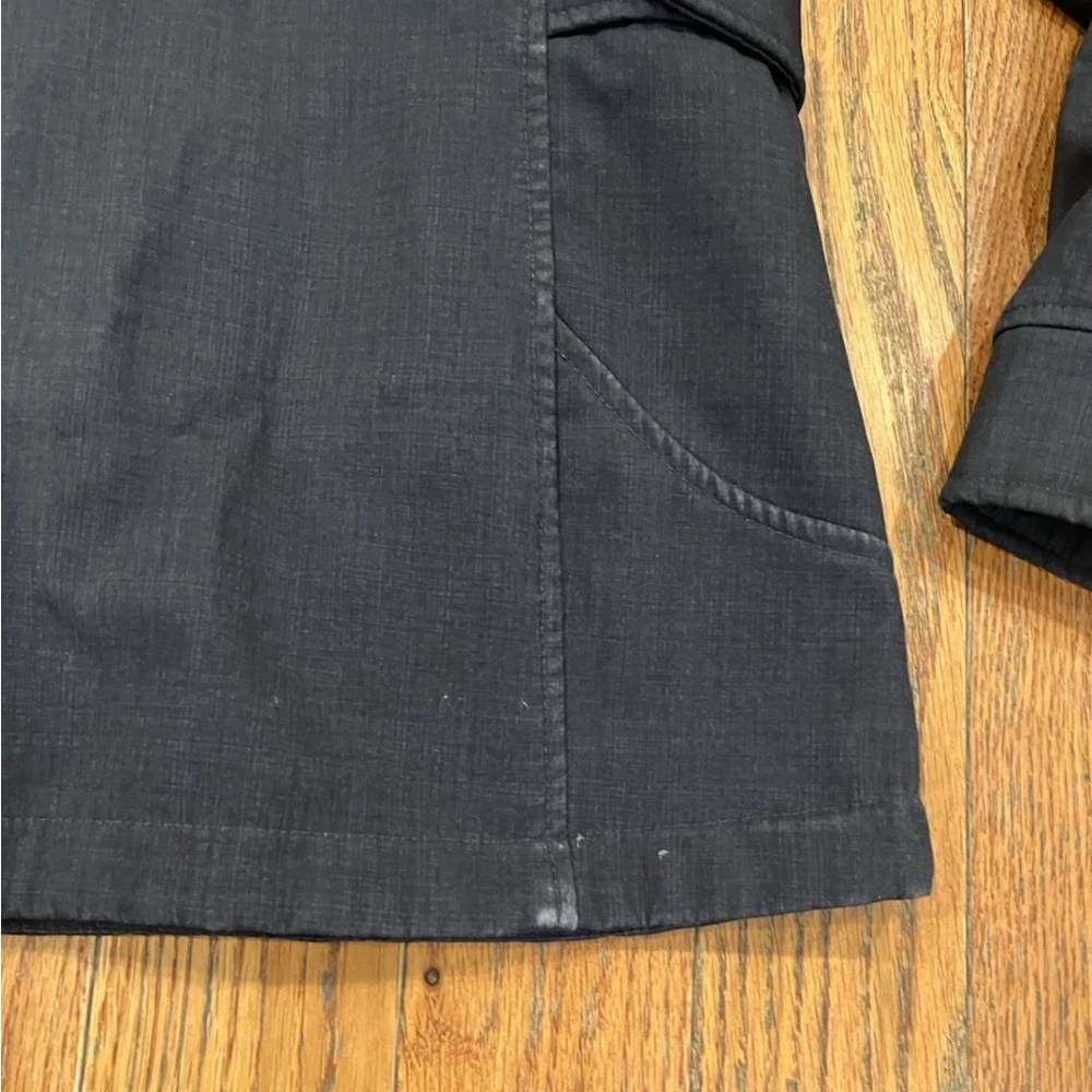 Free Country Jacket Womens Medium Black Faux Fur Lined Full Zip Winter‎ Coat - Picture 12 of 14
